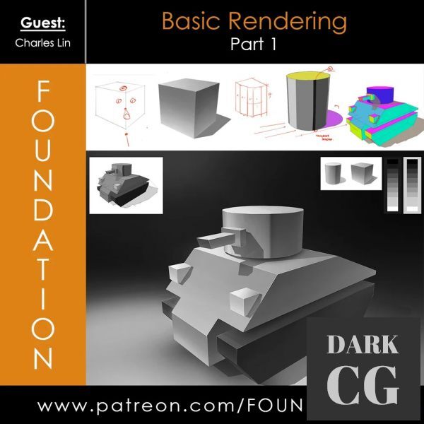 Gumroad Foundation Patreon Basic Rendering Part 1