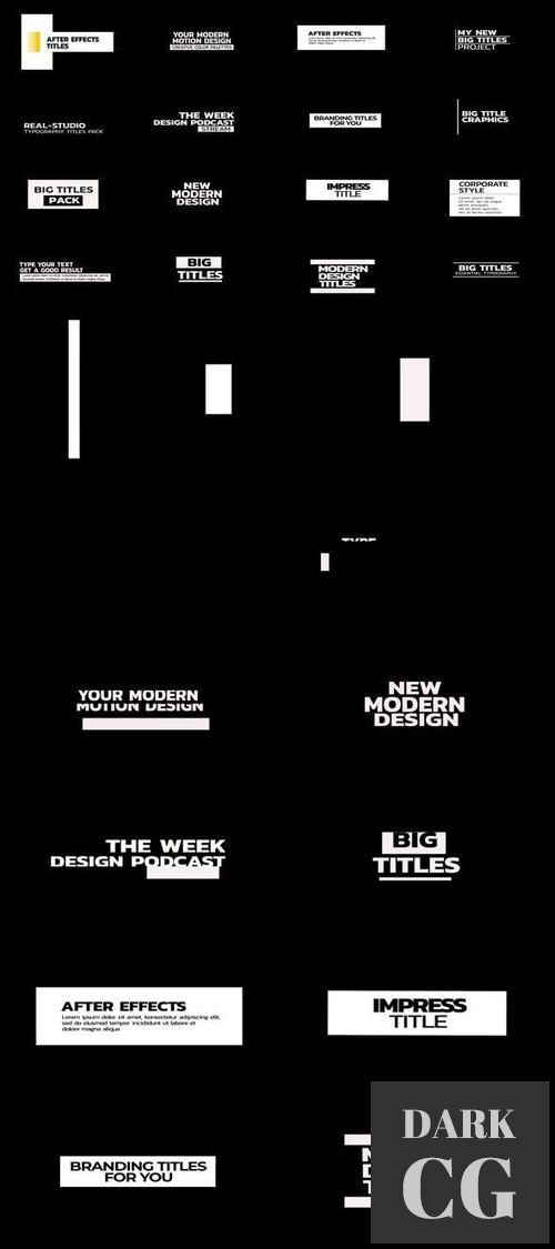 Creative Big Titles 38990097