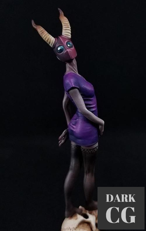 Devil Girl – 3D Print