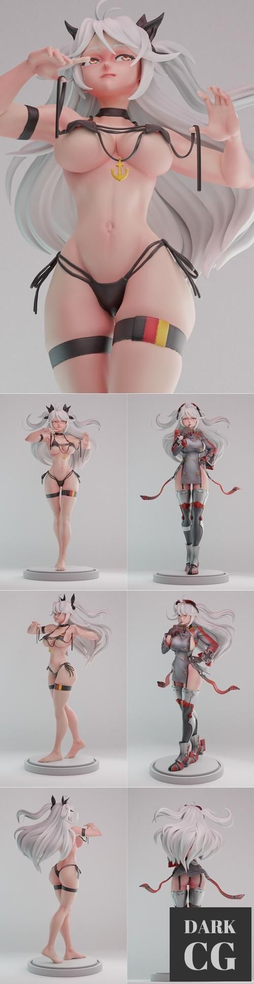 3D Model Prinz eugen Azur lane 3D Print