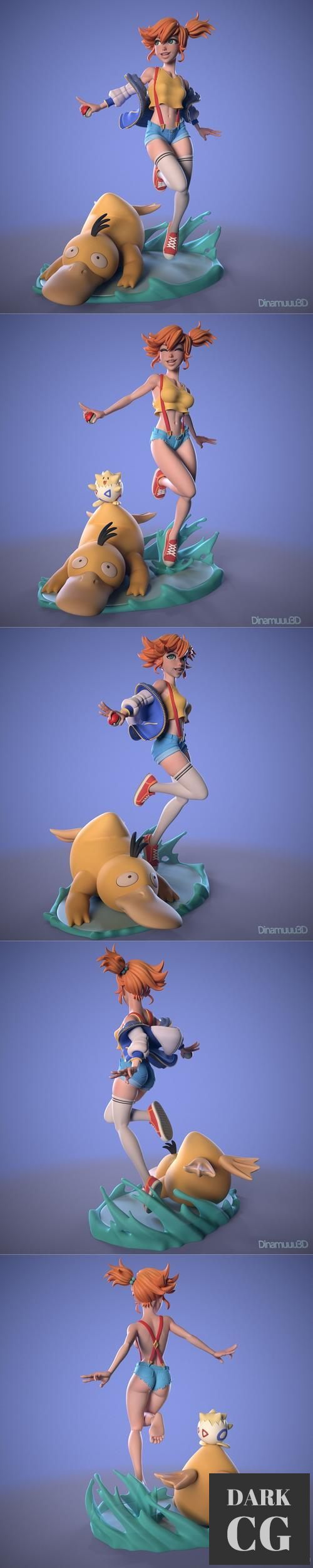 Misty Pokemon – 3D Print