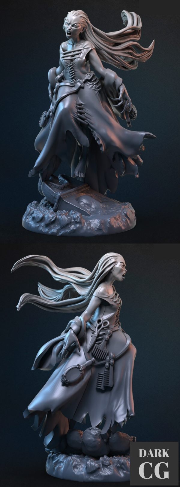 3D Model Delphine Labelle Banshee 3D Print