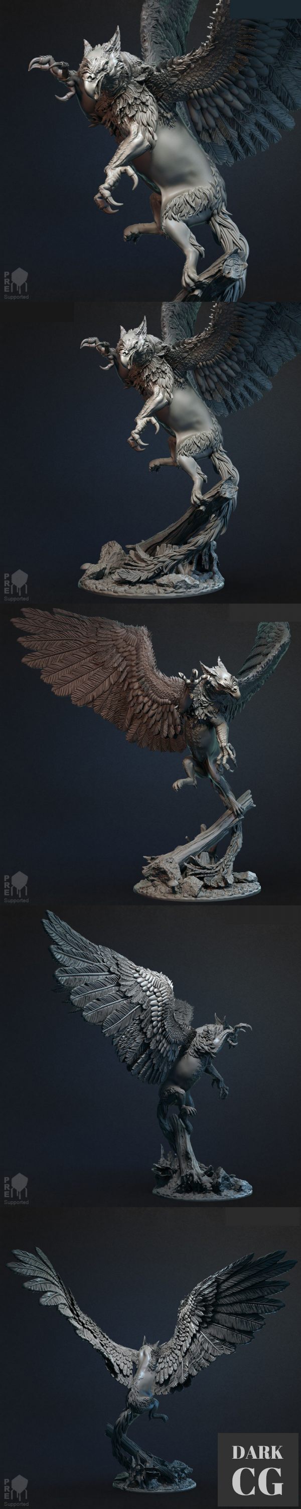 3D Model Griffin 3D Print