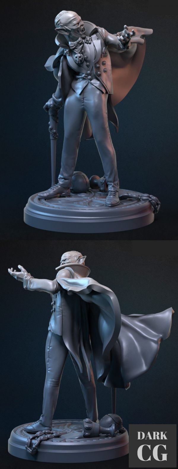 3D Model Lord Maximillian De Garoup 3D Print
