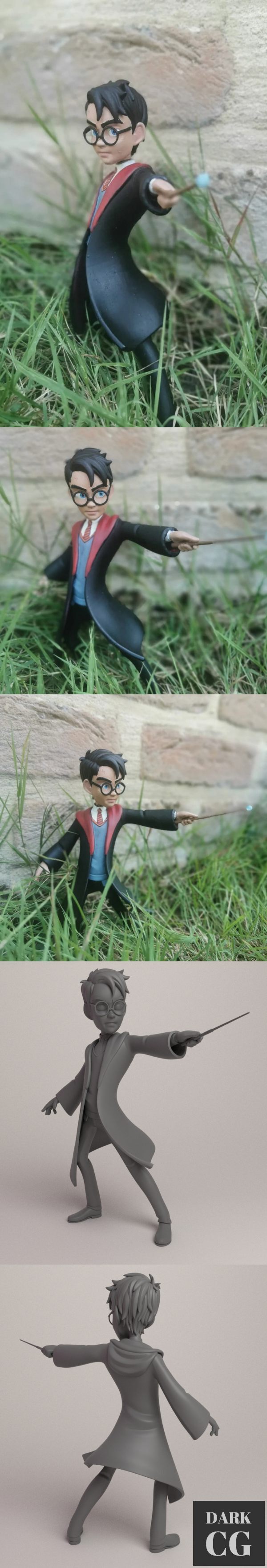 3D Model Harry Pottter 3D Print