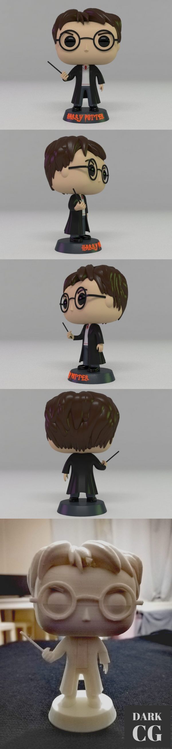 3D Model Funko Pop Harry Potter 3D Print