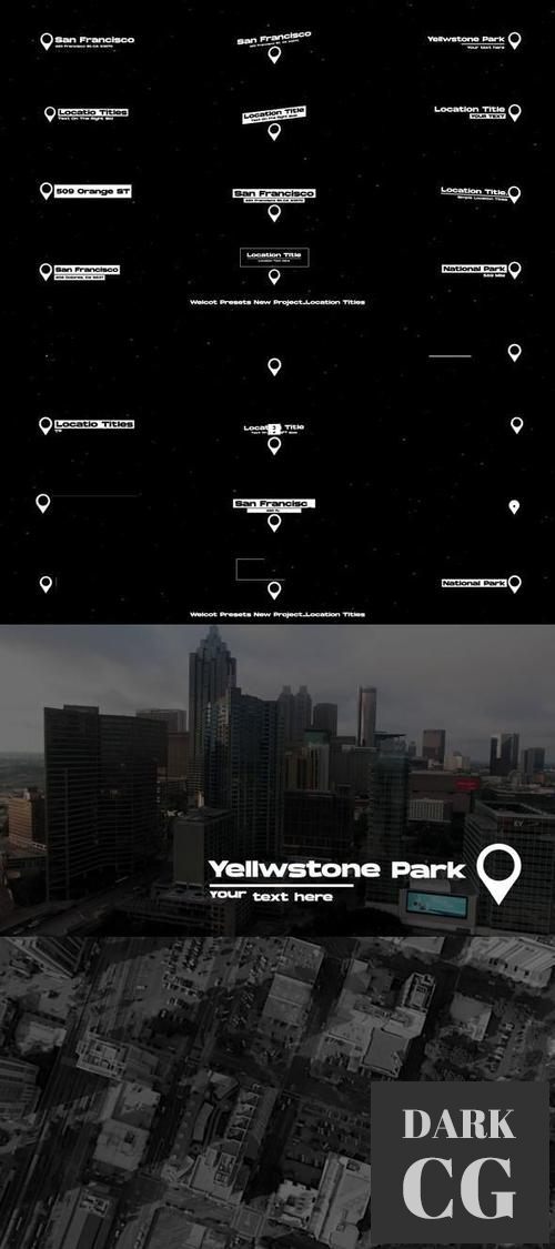 Location Titles| After Effects 38177269