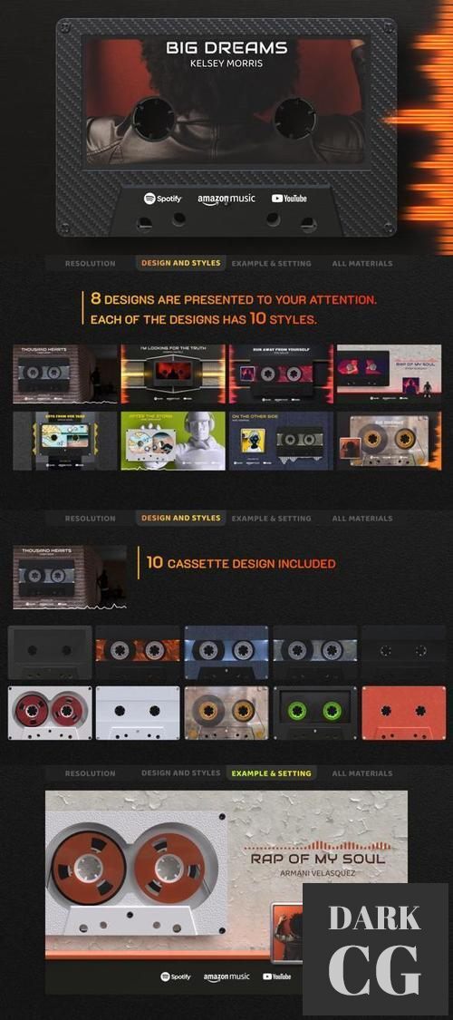 Cassette Music Visualizer 37174096