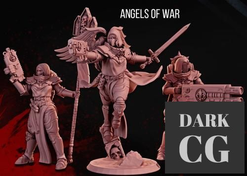 3D Model Angels of War 3D Print