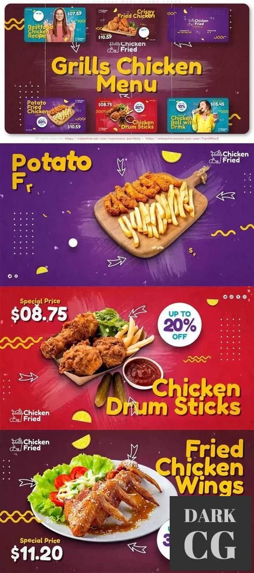 Grill Chicken Menu Combo Promo 38075725