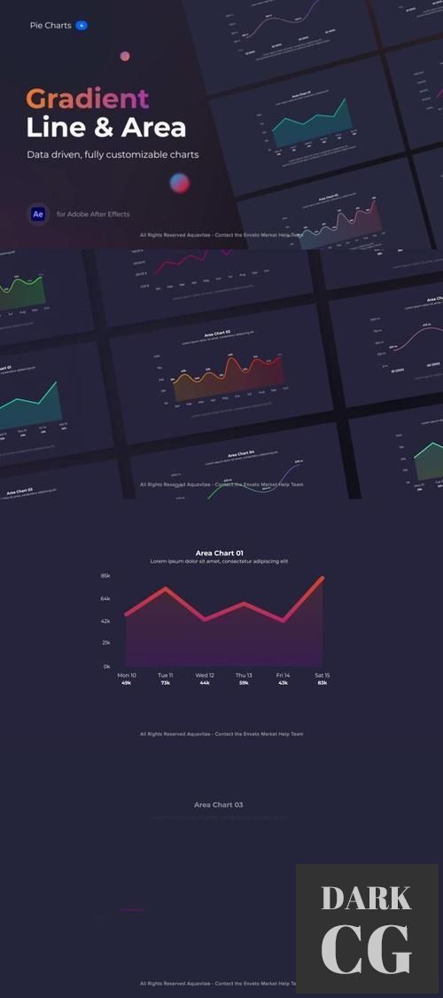 Gradient Line & Area Charts 38049763