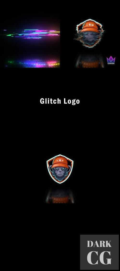 Super Glitch Logo Reveal 35673986