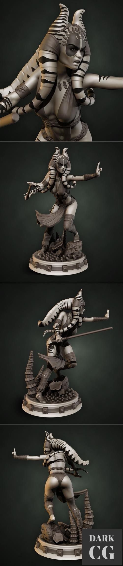 Shaak Ti - Star Wars – 3D Print