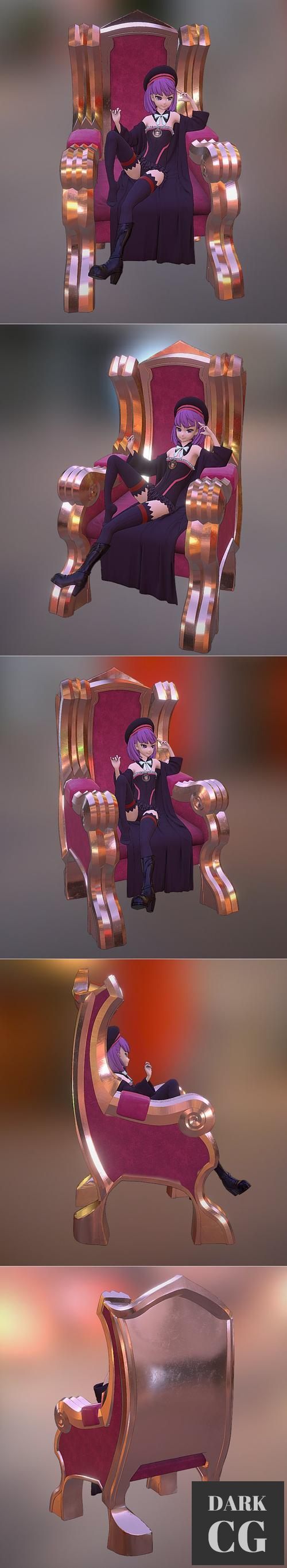 3D Model Helena Fate Grand Order 3D Print