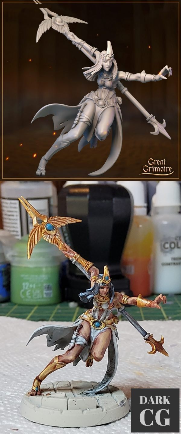 3D Model Dalia Chosen of Selket 3D Print