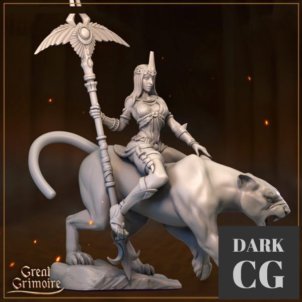 3D Model Dalia Chosen of Selket on Panther 3D Print