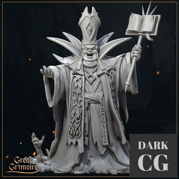 3D Model Dark Bishop 3D Print