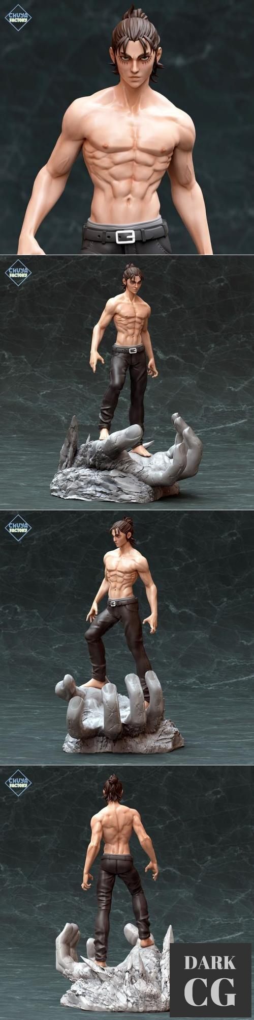 3D Model Eren Jaeger 3D Print