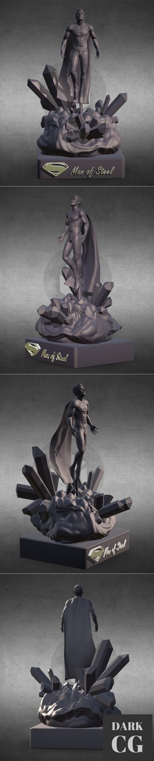 3D Model Man of Steel 3D Print