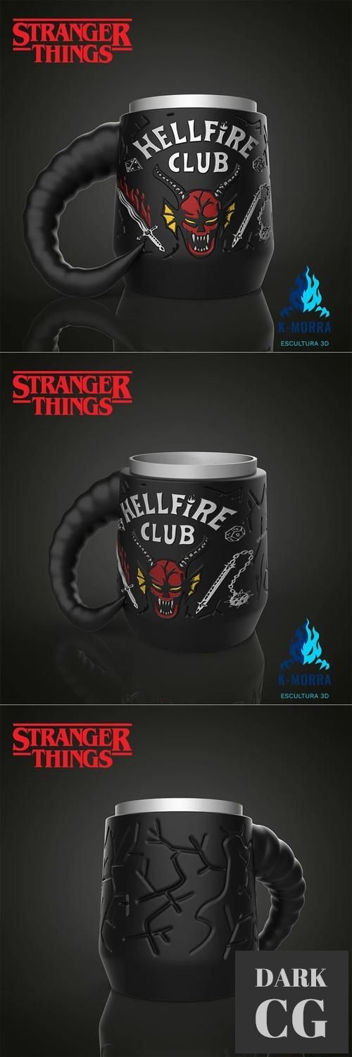 Stranger Things mug or mate (Hellfire Club) – 3D Print