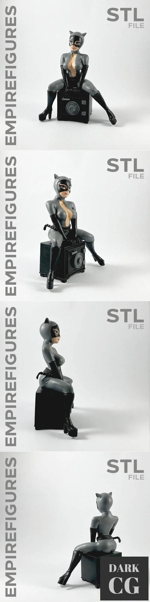 3D Model Catwoman Empire Figures 3D Print