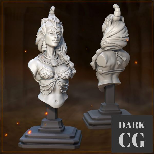 Selket's bust - 3D Print