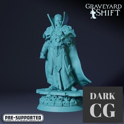 Graveyard Shift Dracula Ver 1 – 3D Print