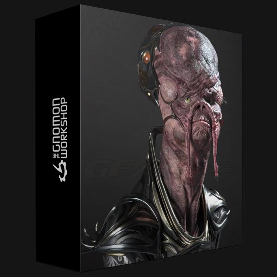 The Gnomon Workshop Designing Creating a Creature Bust From 2d Concept to Final 3d Asset with Pascal Raimbault