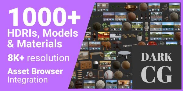 Blender Market Poly Haven Asset Browser