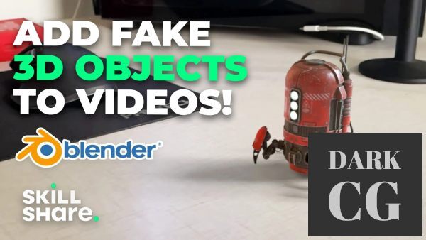 Skillshare – Blender 3D: Easy VFX Motion Tracking! (CGI)