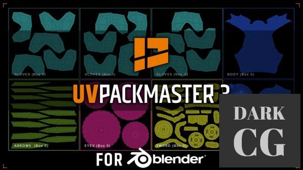 Blender Market Uvpackmaster 3 1 0 pro u1