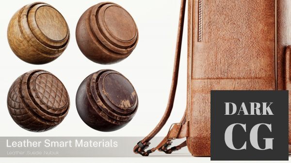 ArtStation – Leather Smart Materials for Substance painter Vol.1-2