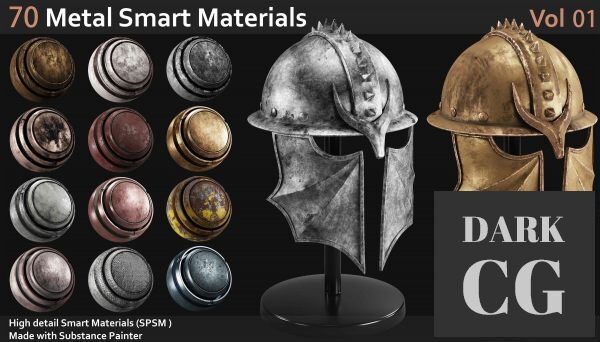 ArtStation – Metal Smart Materials Vol. 1-3