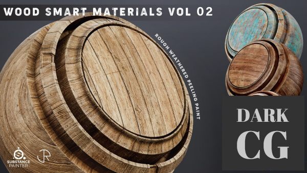ArtStation – Wood Smart Materials Vol 02