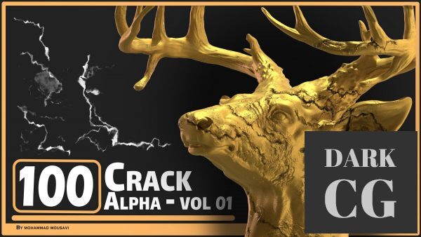 ArtStation 100 Crack Alpha Vol 01