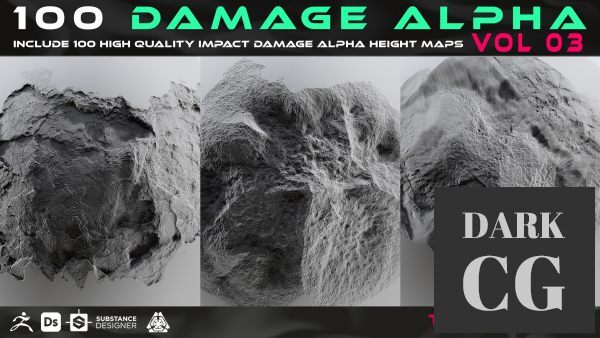 ArtStation 100 Damage Alpha vol 03