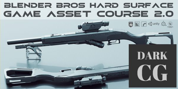 Blender Market – The Blender Bros Hard Surface Game Asset Course 2.0