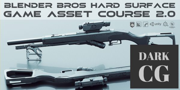 Blender Market The Blender Bros Hard Surface Game Asset Course 2 0