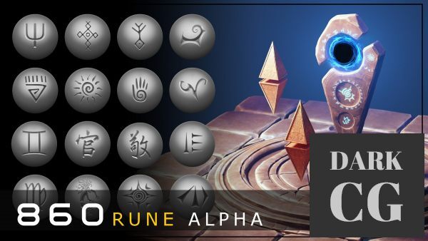 ArtStation – 860 Rune Alpha (2 version)