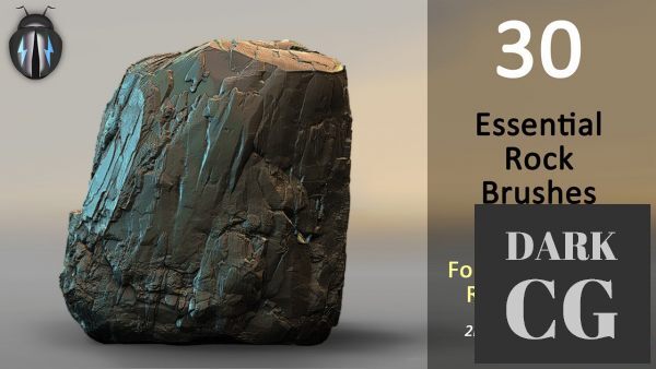 ArtStation – Essential Rock Brushes Vol1