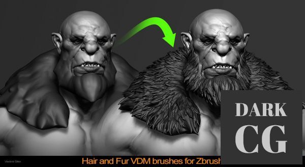 ArtStation – Hair and Fur VDM Brushes