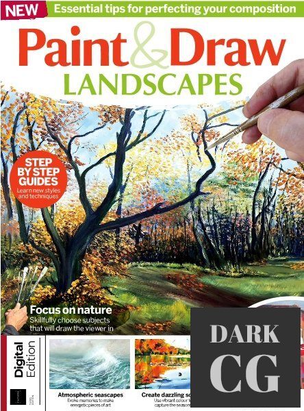 Paint & Draw – Landscapes – 3rd Edition 2022 (True PDF)