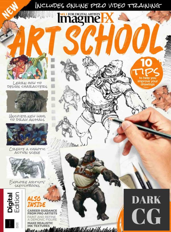 ImagineFX – Art School – Second Edition, 2022 (True PDF)