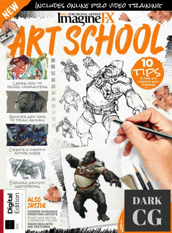 ImagineFX Art School Second Edition 2022 True PDF