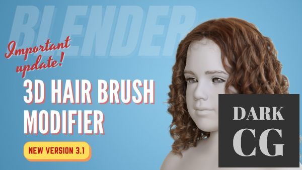 Blender Market 3D Hair Brush 3 3