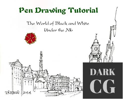 Pen Drawing Tutorial The World of Black and White Under the Nib EPUB