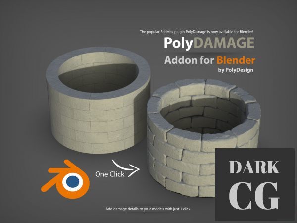 CGTrader PolyDamage for Blender