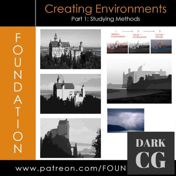 Gumroad – Foundation Patreon – Creating Environments – Part 1: Studying Methods