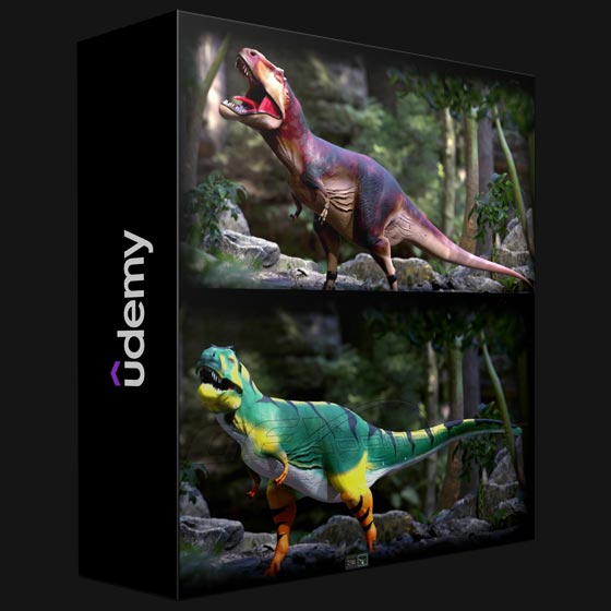 Udemy Create a Tyrannosaurus Rex in Blender 3 0