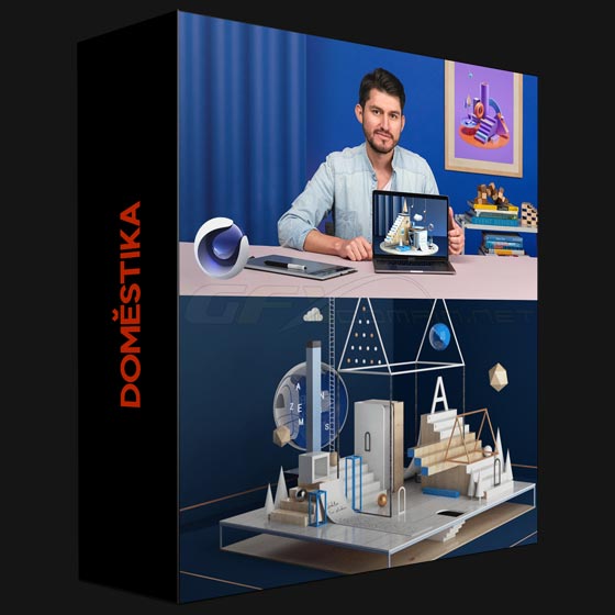 Domestika Creating 3D Compositions in Cinema 4D